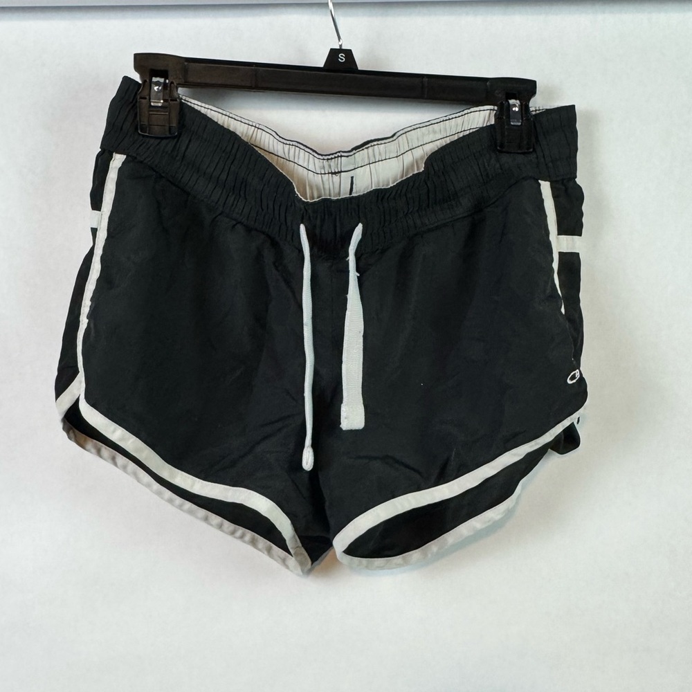 Champion Black and White Athletic Shorts